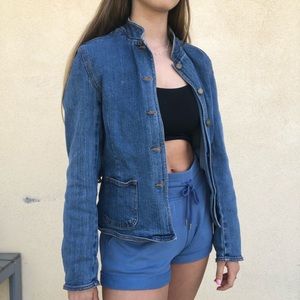 Indigo Blue Vintage Denim Jacket